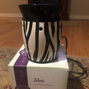 Full Size Zebra Scentsy Warmer